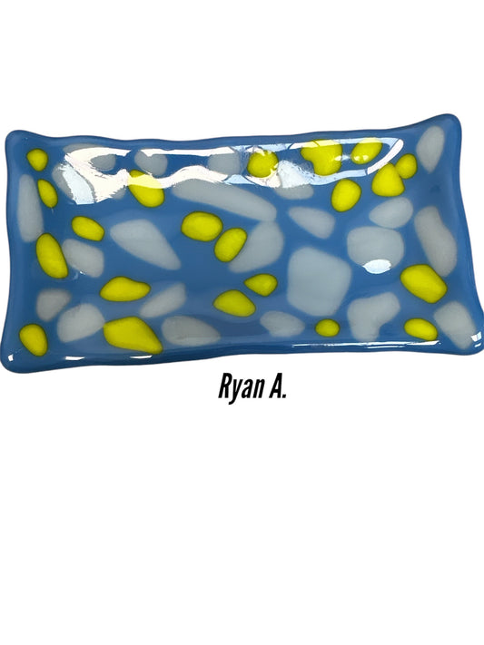 Ryan's hand made Glass Tray