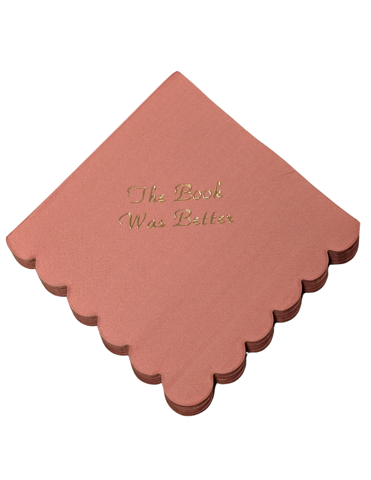 Book Fair Cocktail Napkins (25 count) "The Book Was Better"