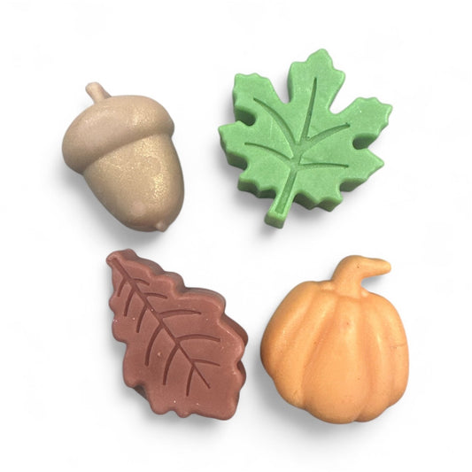 4 Pack Fall Mini Soap