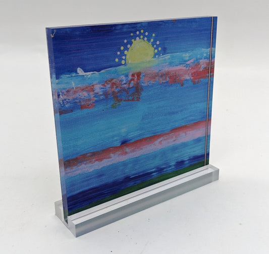 Faith's Sunrise Acrylic Block