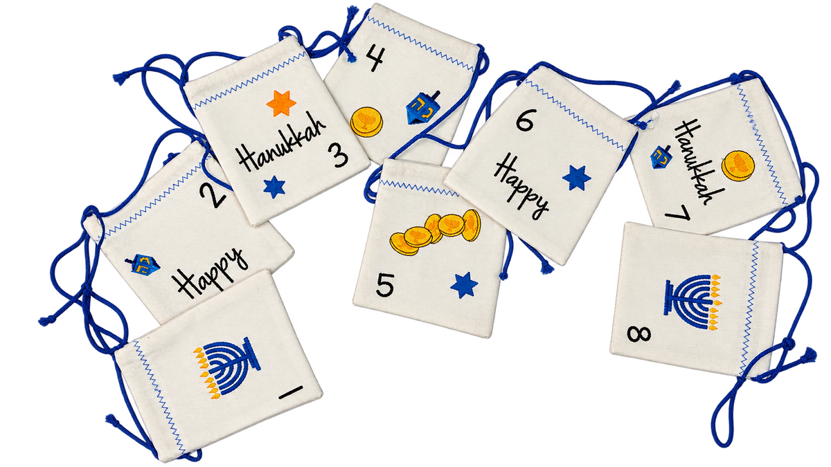 hanukkah garland stocking stuffer