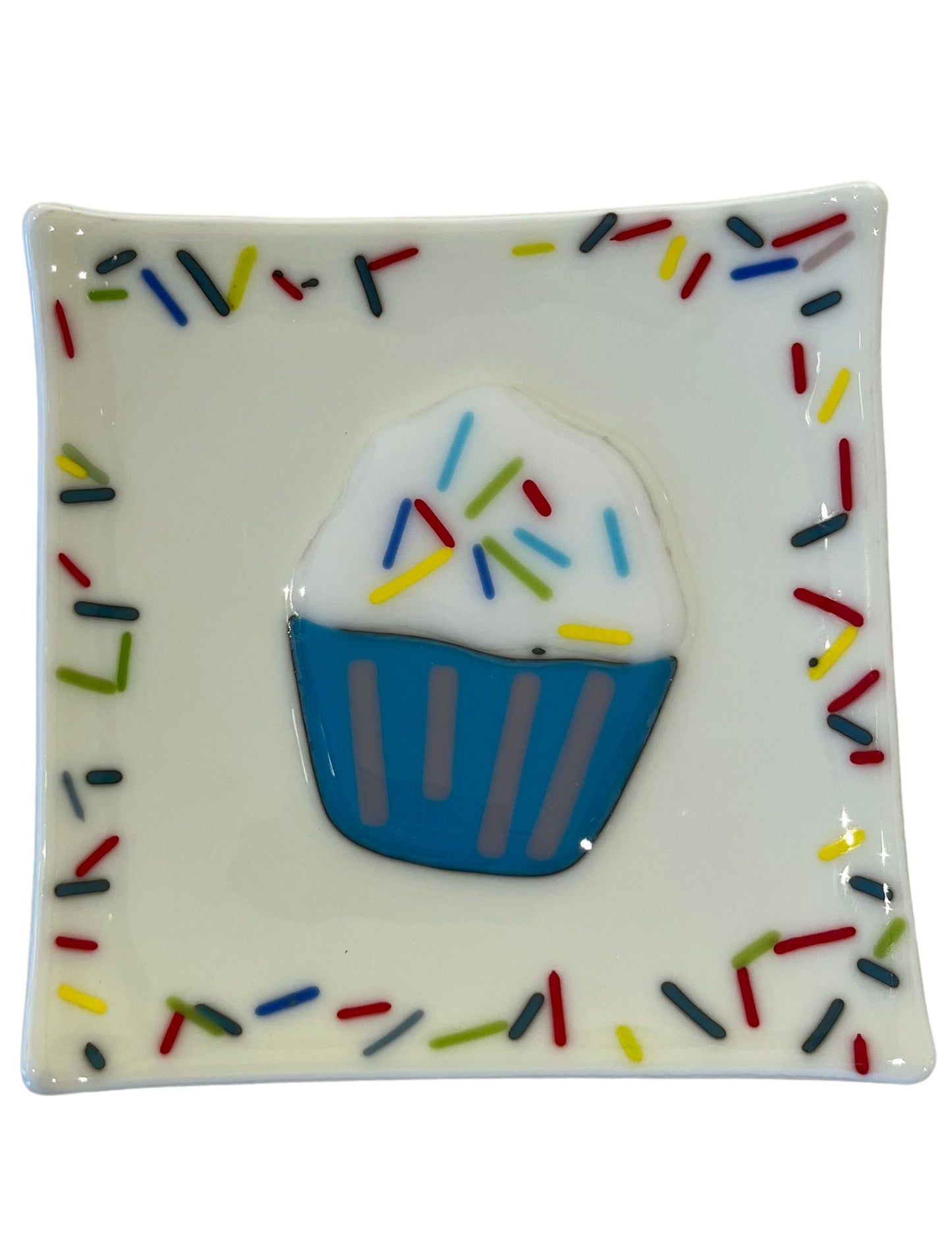 Cupcake Square Plate