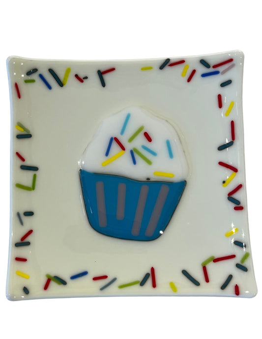 Cupcake Square Plate