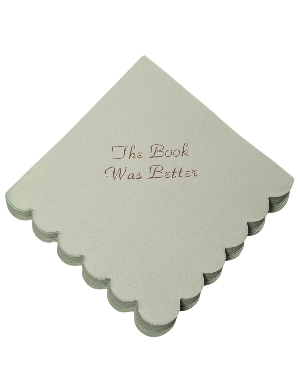 Book Fair Cocktail Napkins (25 count) "The Book Was Better"