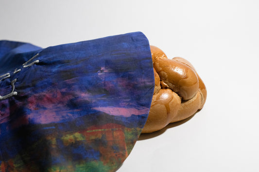 challah cover with challah