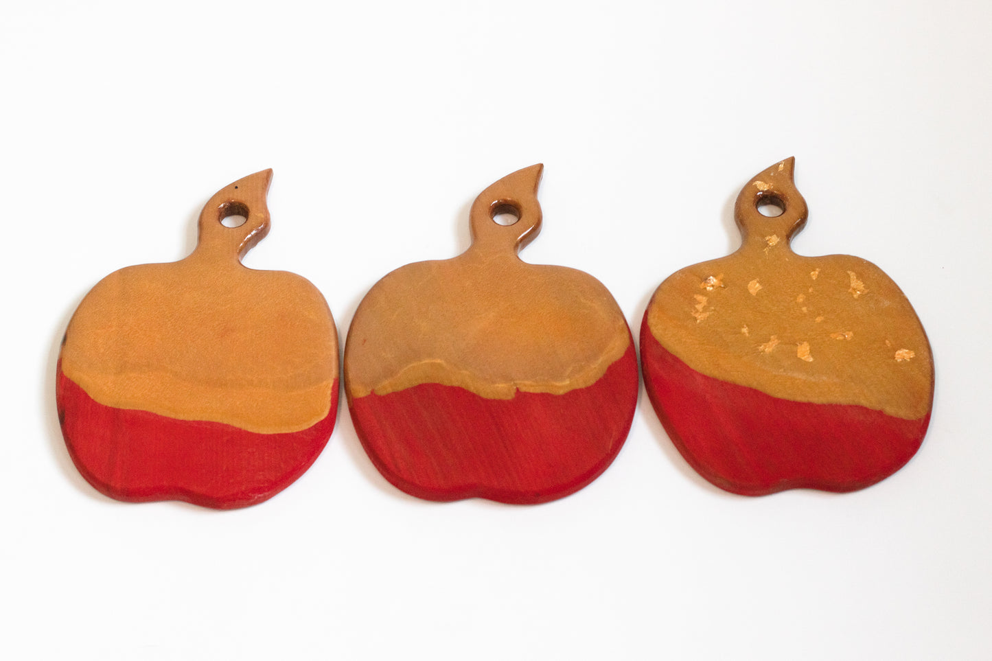 apple shaped cutting boards