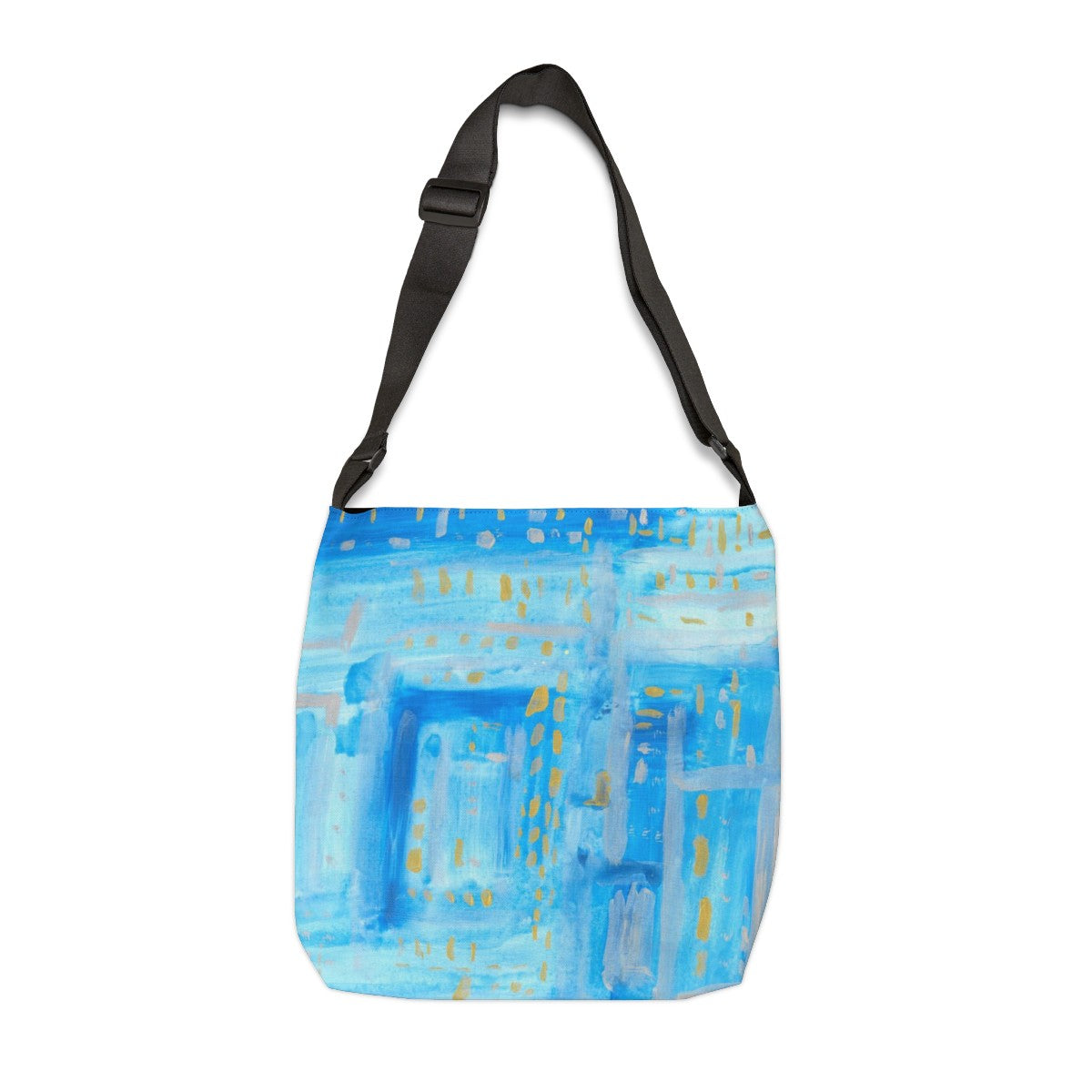 crossbody bag of blues