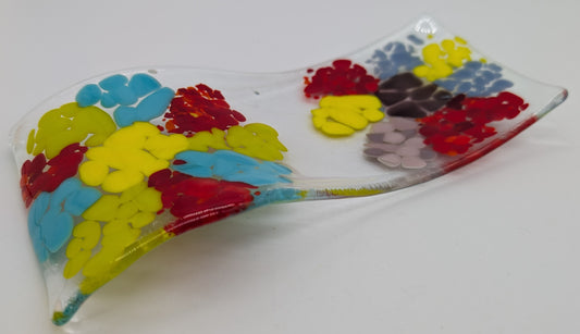 spoon rest with flowers