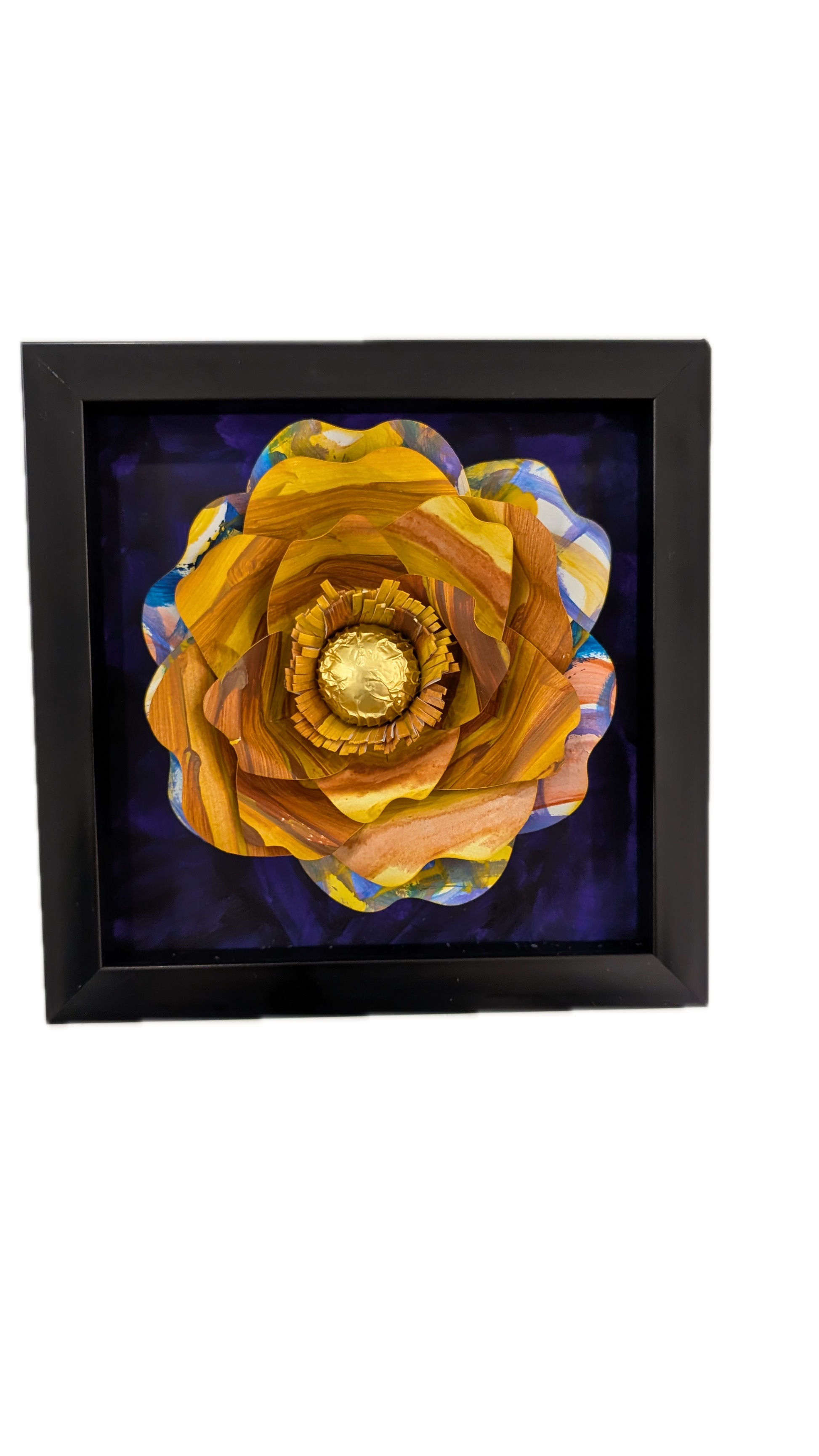 framed flower