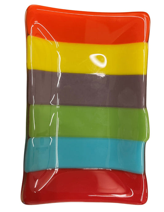 Rainbow Stripe Soap Dish