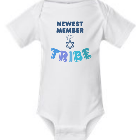 "Newest Member of the Tribe" Onesie