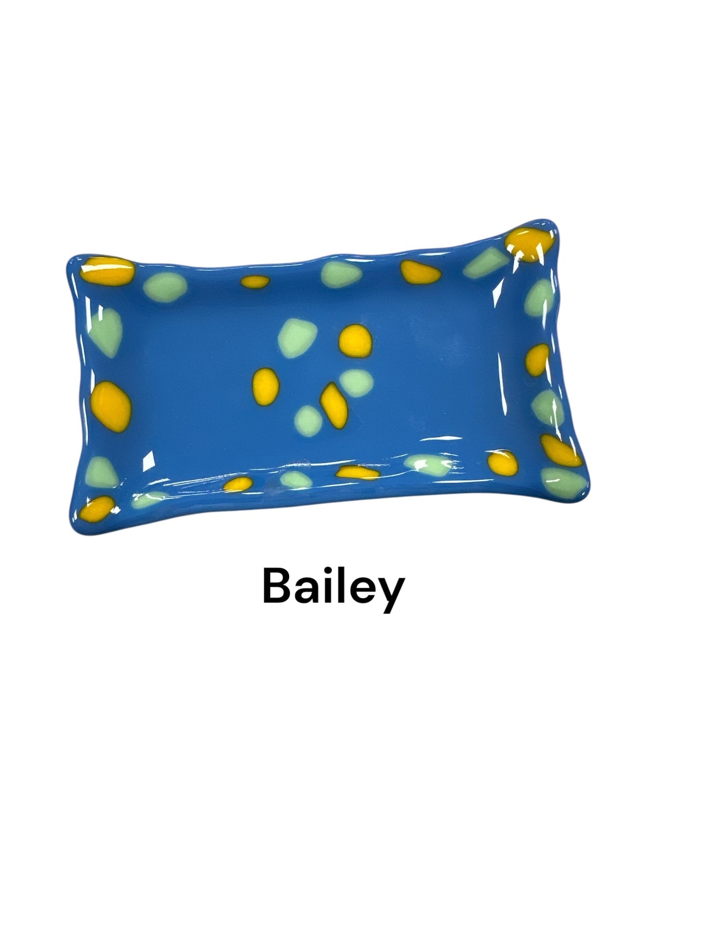 Bailey hand made Glass Tray