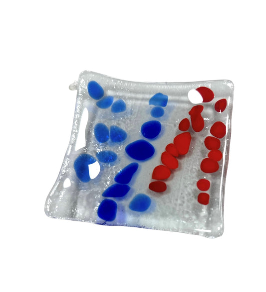 Isabel Bodden fused glass tray