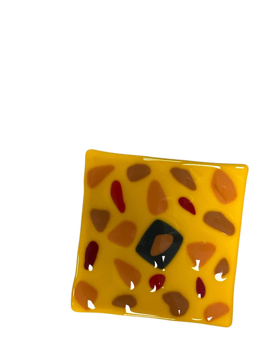Isabelle-Fused Glass Wavy Plate