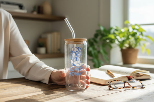 Iced Coffee Glass cup