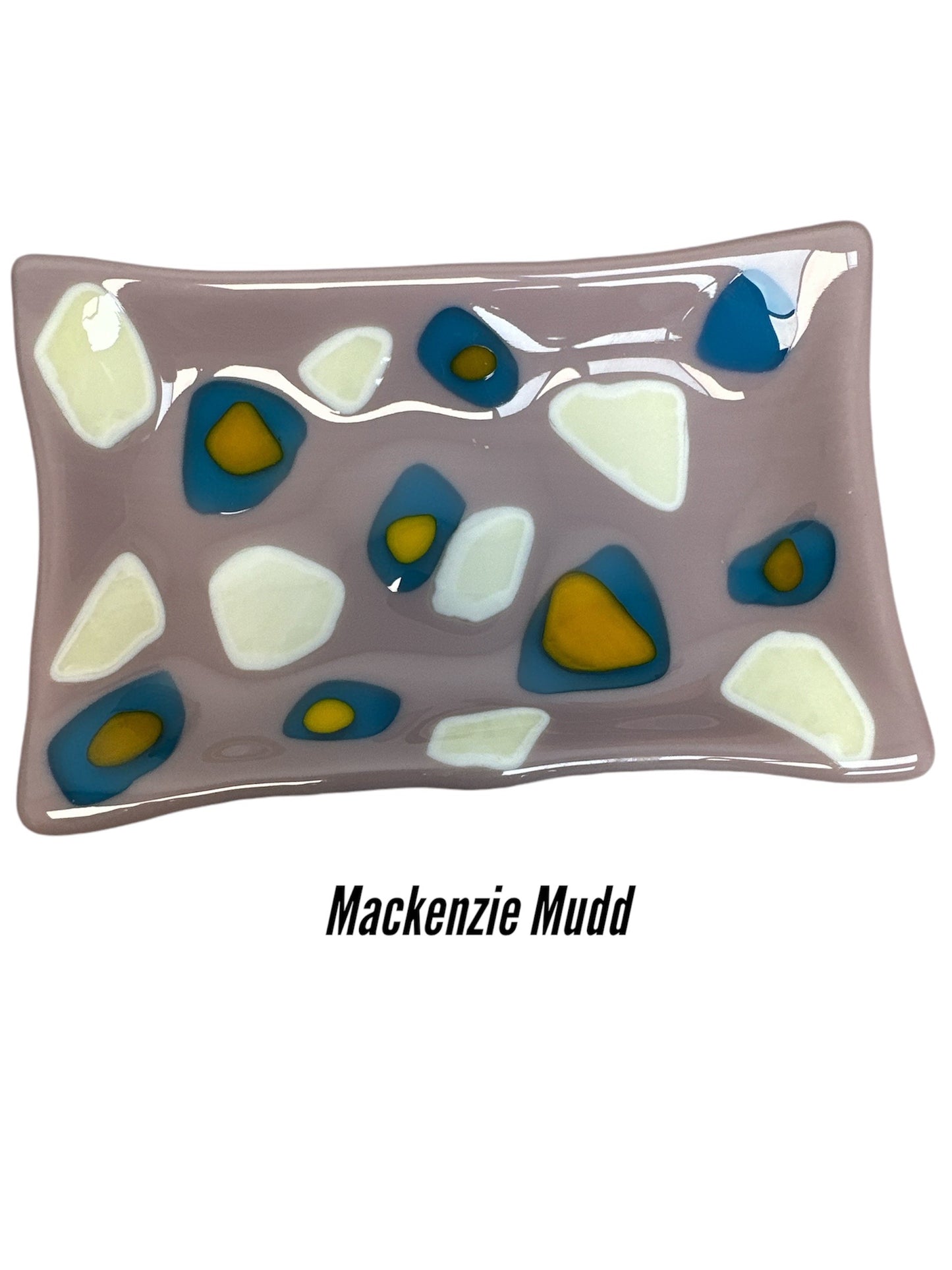 Mackenzie hand made Glass Tray