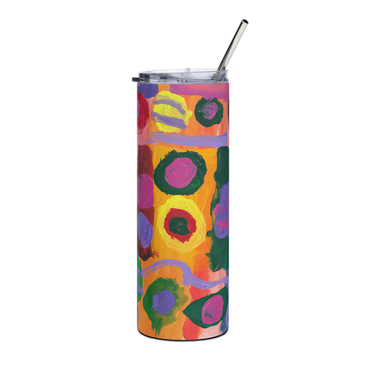 tumbler with straw