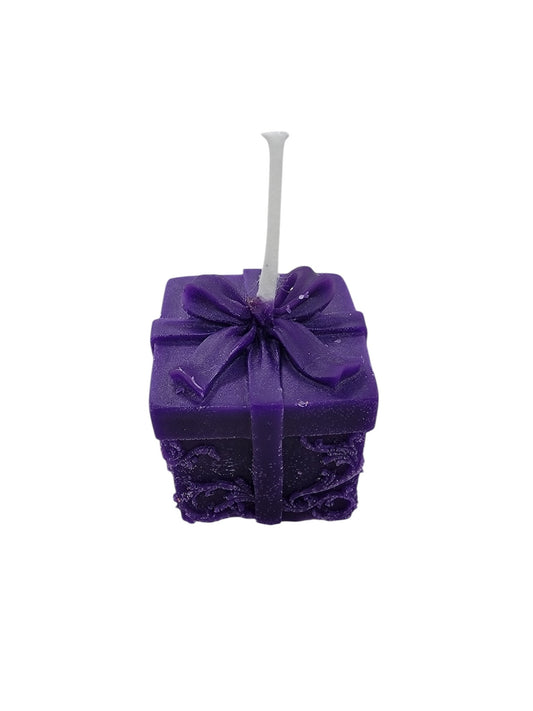 4 Pack Present Box Candle