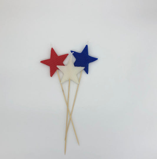Star Candles On A stick