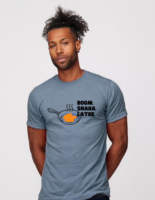 "BOOM SHAKA LATKE" Chanukah T-shirt