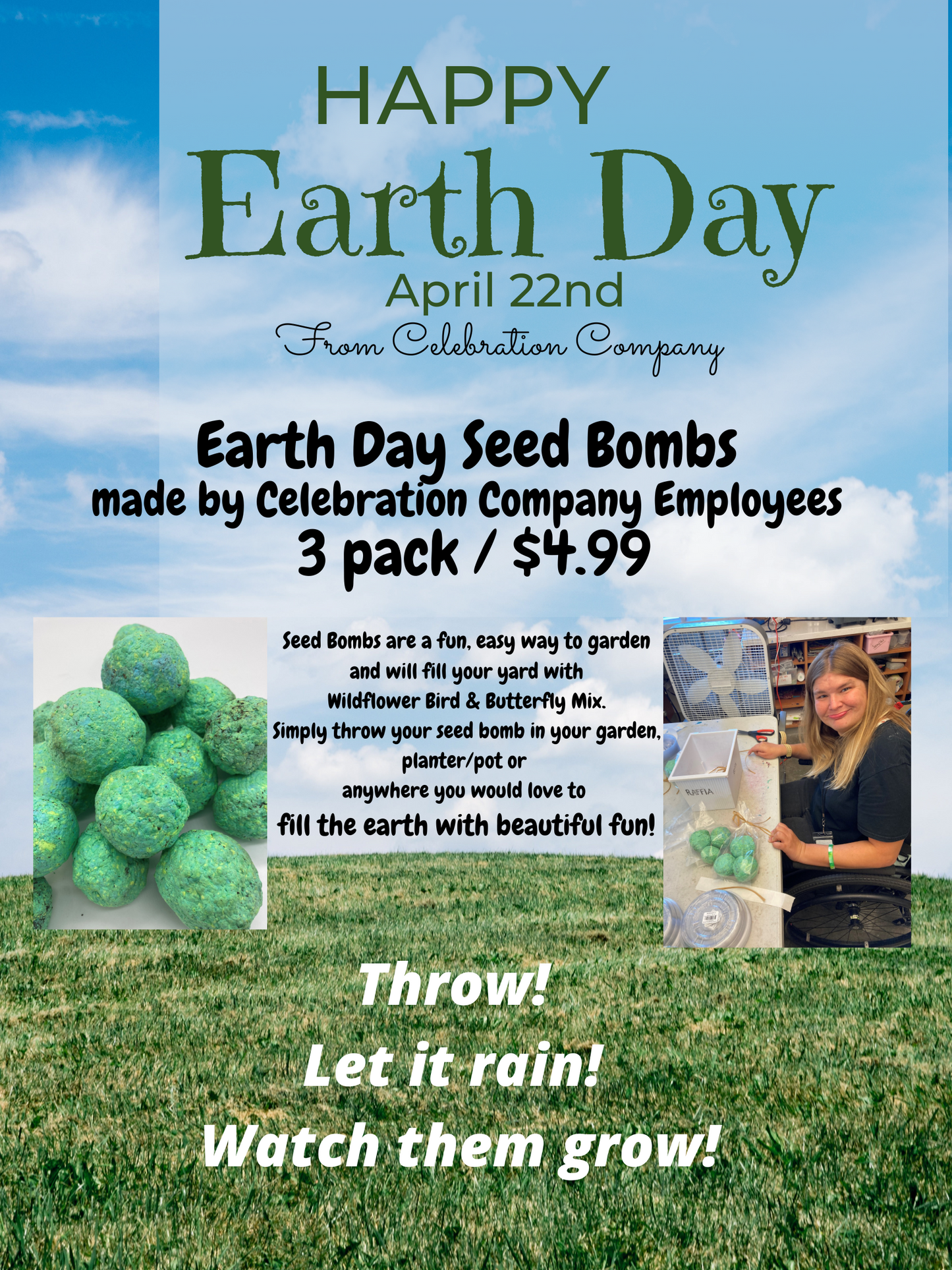 Earth Day ~ Seed Bombs