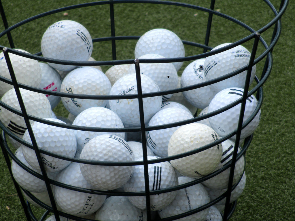 Golf Ball in a Basket Photography by Gabrielle Howard