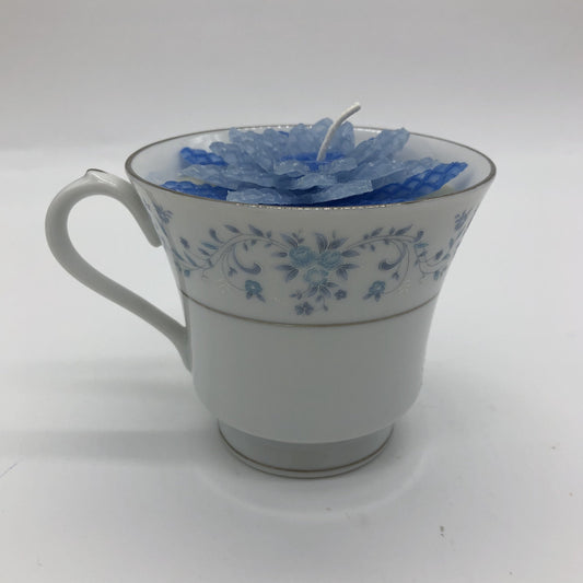 One-of-a-kind Teacup Candles (Set 10)