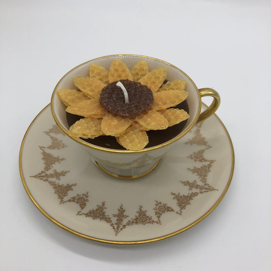 One-of-a-kind Teacup Candles (Set 8)