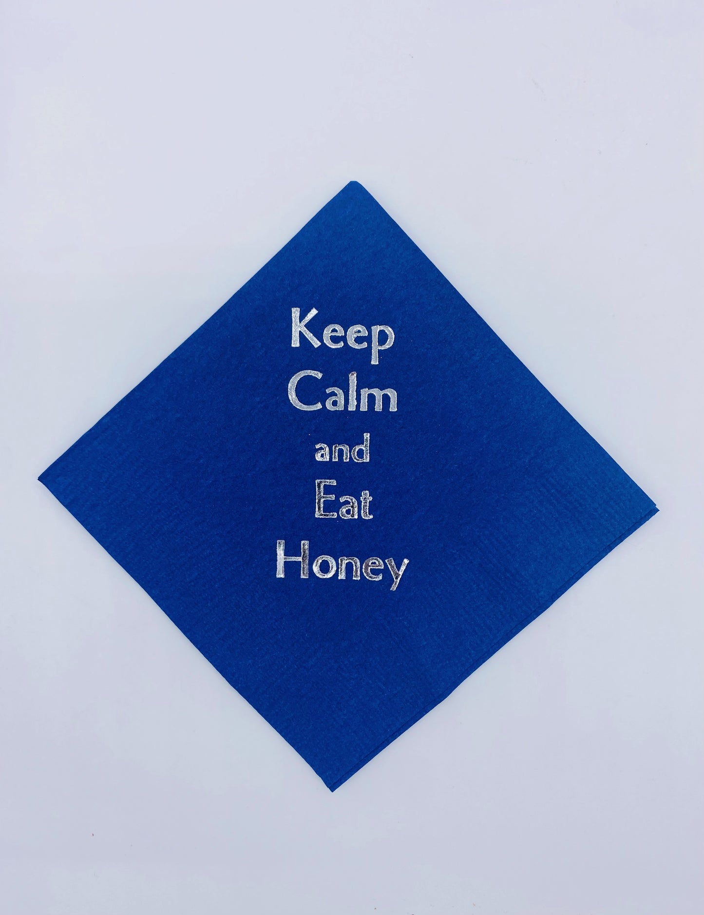 High Holidays Cocktail Napkins (25 Count) "Keep Calm Eat Honey"