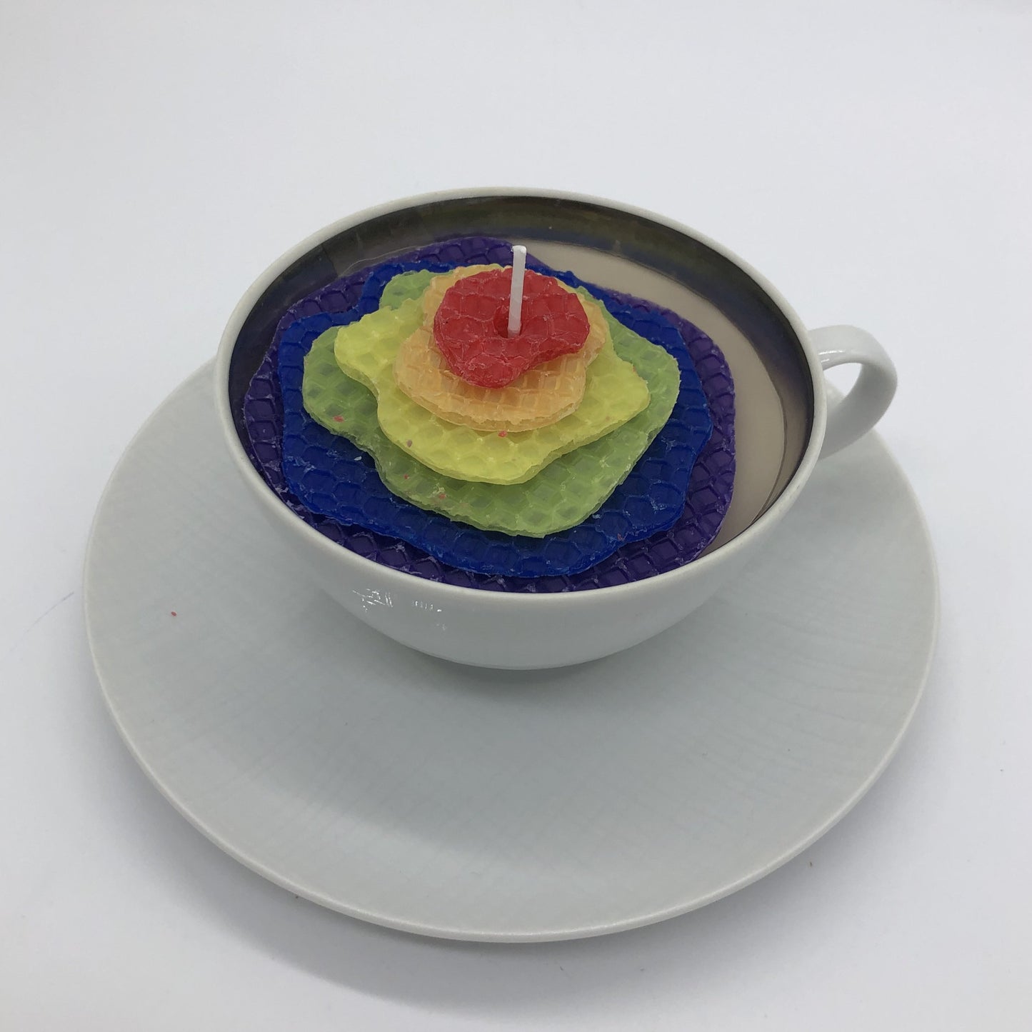 One-of-a-kind Teacup Candles (Set 6)