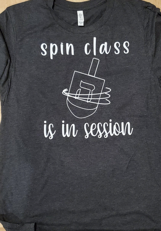 Spin Class Chanukah T-Shirt and Tanks