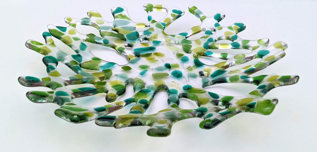 Branches fused glass