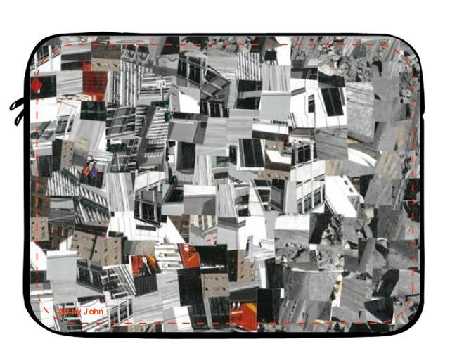 "The City" Laptop Case by John (13")