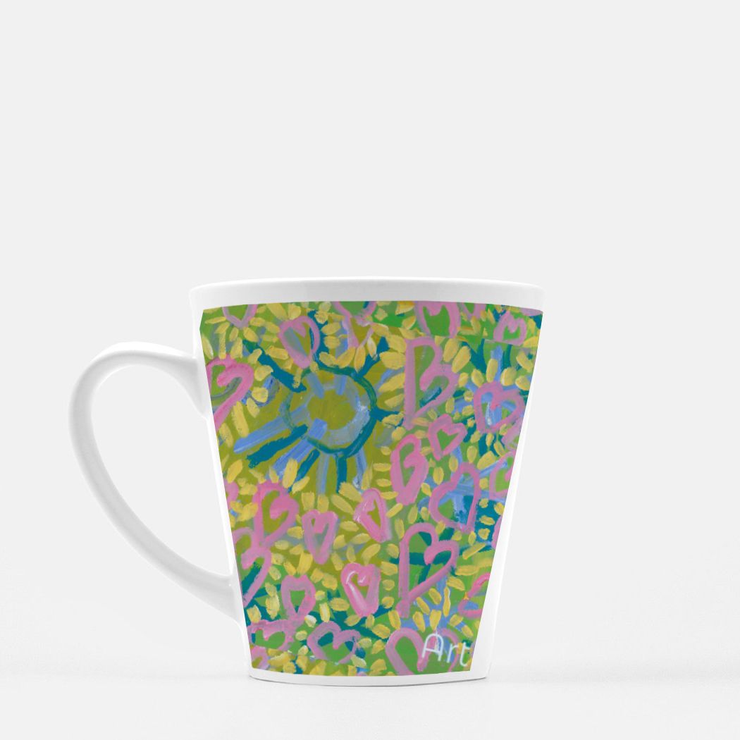 "Hearts and Sunlight" Mug by Gabrielle