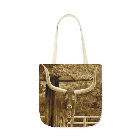 tote wih picture of longhorn