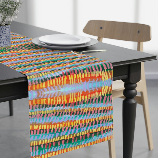 "Shiny Colors" Table Runner by Maggie