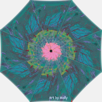 "Paint Scratches" Umbrella by Molly