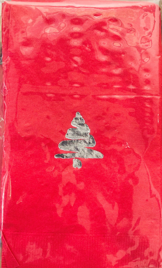 Christmas DINNER Napkins (25 count)  picture of a Christmas tree